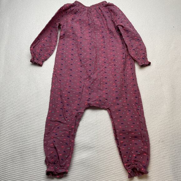 Egg Swiss Dot Lightweight Romper - Picture 2 of 7